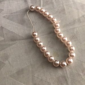 False pearl bracelet